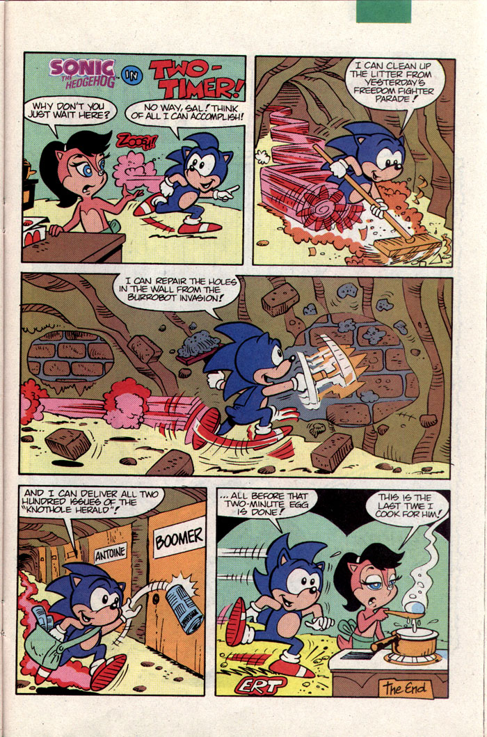 Sonic - Archie Adventure Series September 1993 Page 22